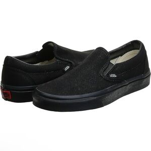 VANS mens classic slip on shoes size 9